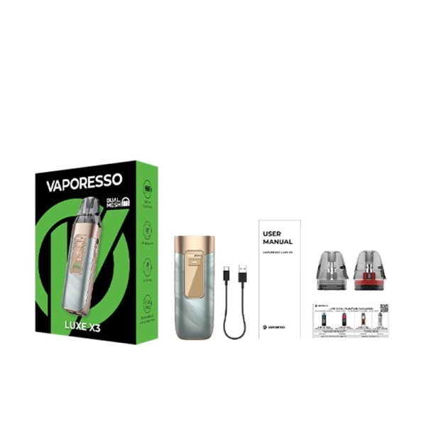 Vaporesso Luxe X3 POD 45W 2600mAh Barva: Carbon Black