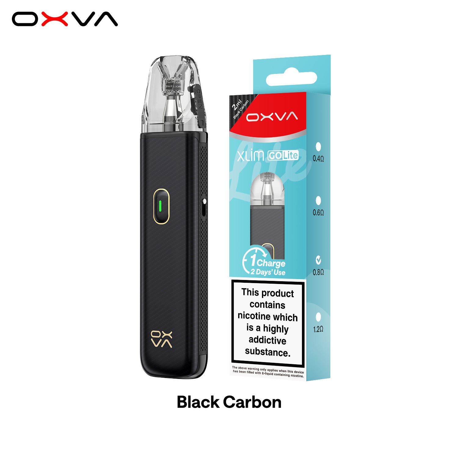OXVA Xlim GO Lite POD 30W 1000mAh Barva: Light Blue