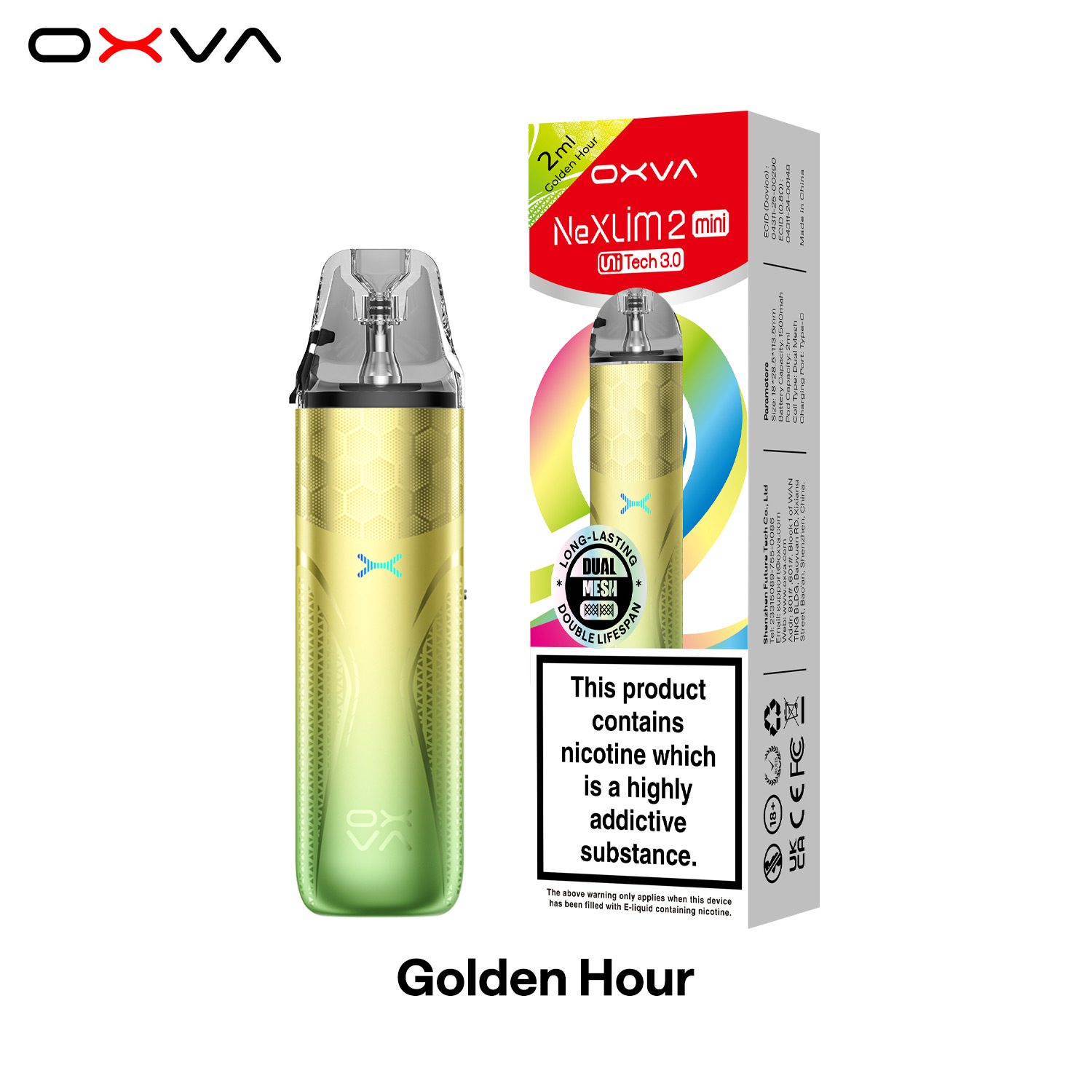 OXVA NeXlim 2 Mini POD 30W 1500mAh Barva: Golden Hour