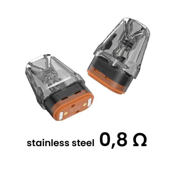 Oxva Xlim Stainless Steel Top Refill cartridge - 0,8 Ω