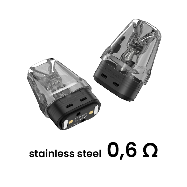 Oxva Xlim Stainless Steel Top Refill cartridge - 0,6 Ω