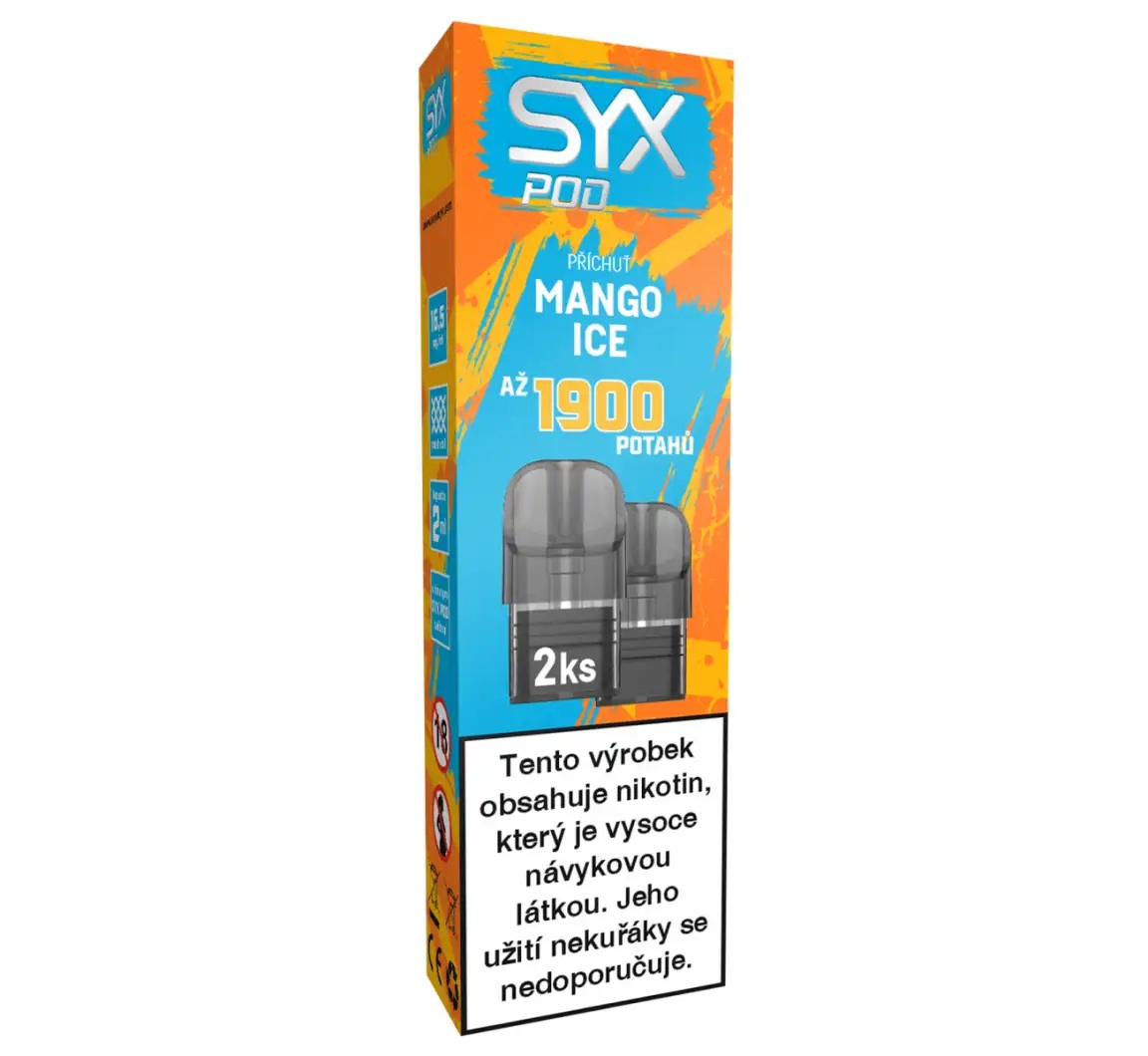 Syx pod mango ice 2x2ml