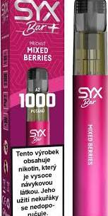 Syx bar mixed berries 2ml 1000potahů