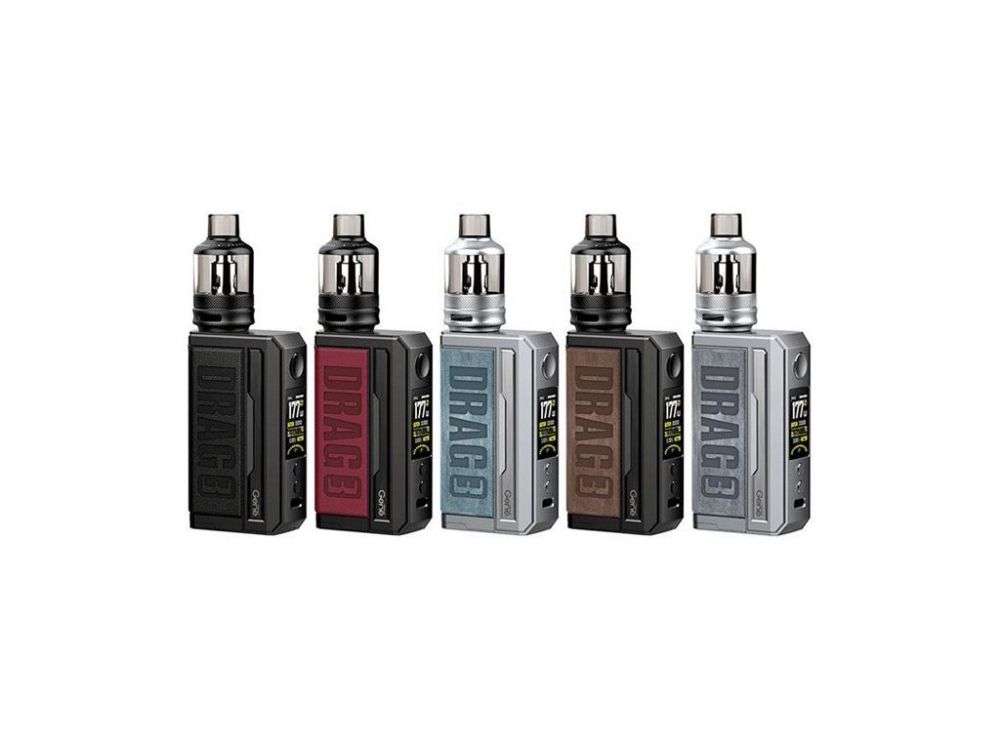 VOOPOO DRAG 3 Kompletní Sada Barva: Šedá (Smokey Grey)