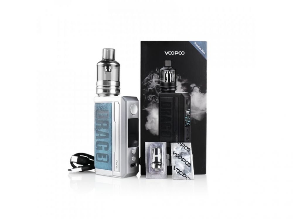 VOOPOO DRAG 3 Kompletní Sada Barva: Šedá (Smokey Grey)