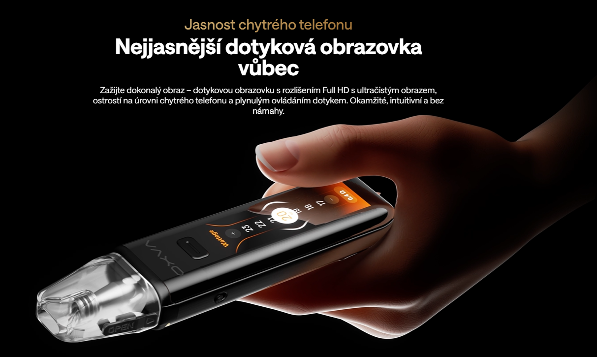 OXVA Xlim 3 Ultra POD 30W 1500mAh Barva: Metal Silver