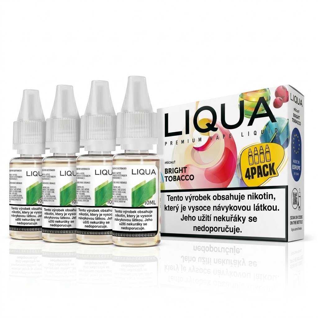 Ritchy - Liqua Liqua 4-Pack 10ml Bright Tobacco Nikotin: 12 mg