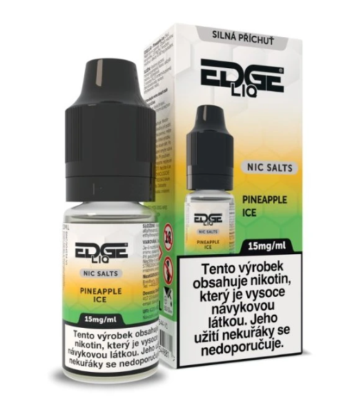 Nikotinová sůl EDGE LIQ Pineapple Ice 10ml - 15mg