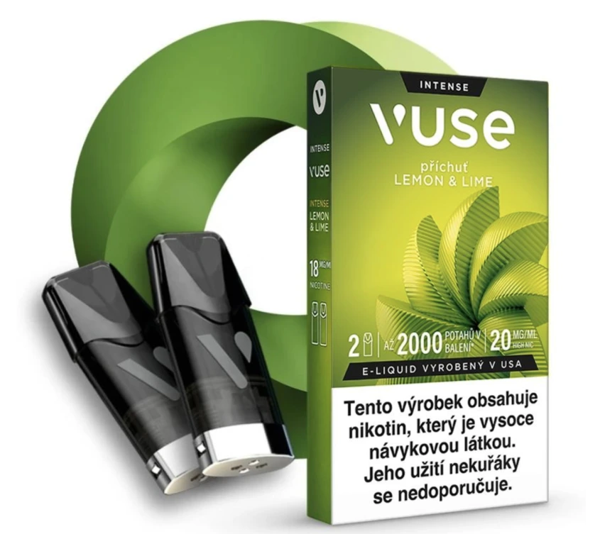 BAT (British American Tobacco) VUSE ePOD náplň Lemon Lime 2ml 20mg - 2ks