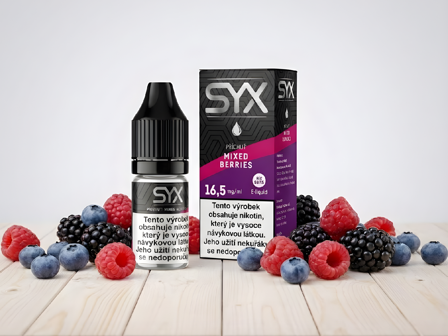 SYX Nicsalt Mixed Berries 10ml - 16,5mg