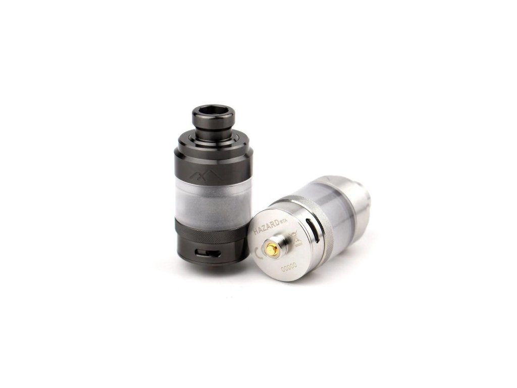 AcrossVape Hazard RTA atomizér Barva: Stříbrná