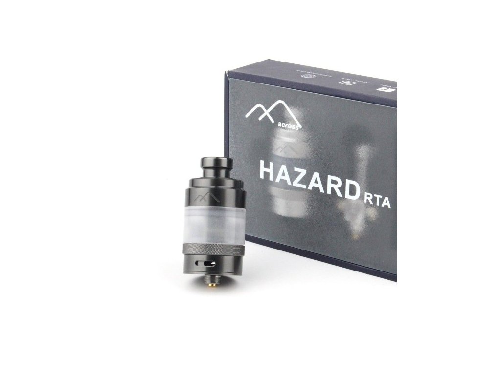 AcrossVape Hazard RTA atomizér Barva: Stříbrná