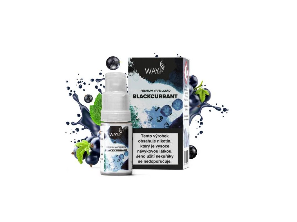 E-liquid Way To Vape Blackcurrant 10ml Obsah nikotinu: 0mg