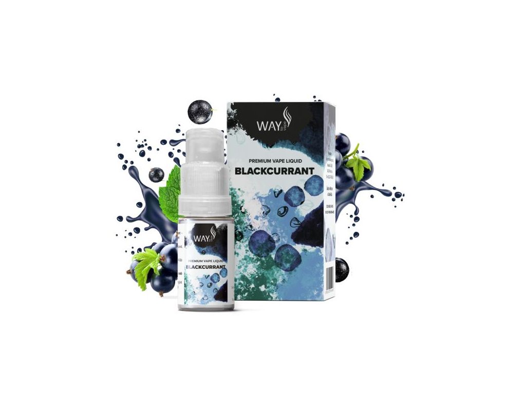 E-liquid Way To Vape Blackcurrant 10ml Obsah nikotinu: 0mg