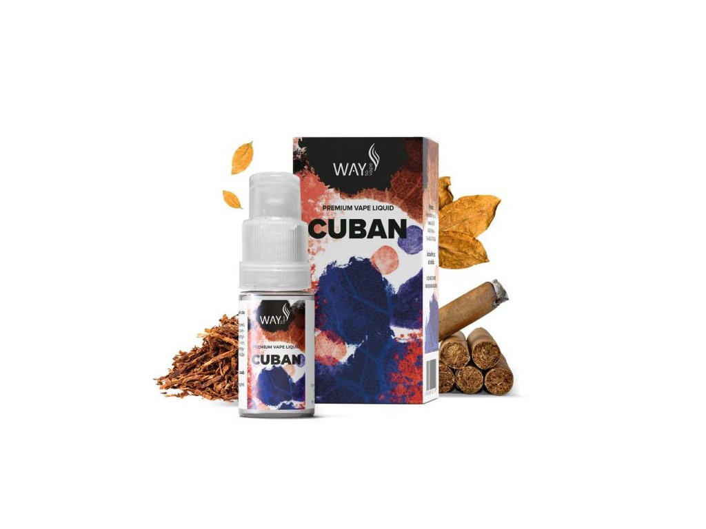 E-liquid Way To Vape Cuban 10ml Obsah nikotinu: 12mg