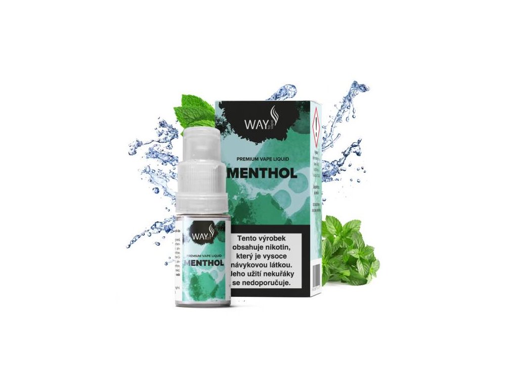 E-liquid Way To Vape Menthol 10ml Obsah nikotinu: 3mg