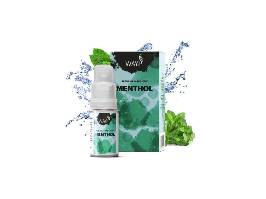 E-liquid Way To Vape Menthol 10ml Obsah nikotinu: 6mg
