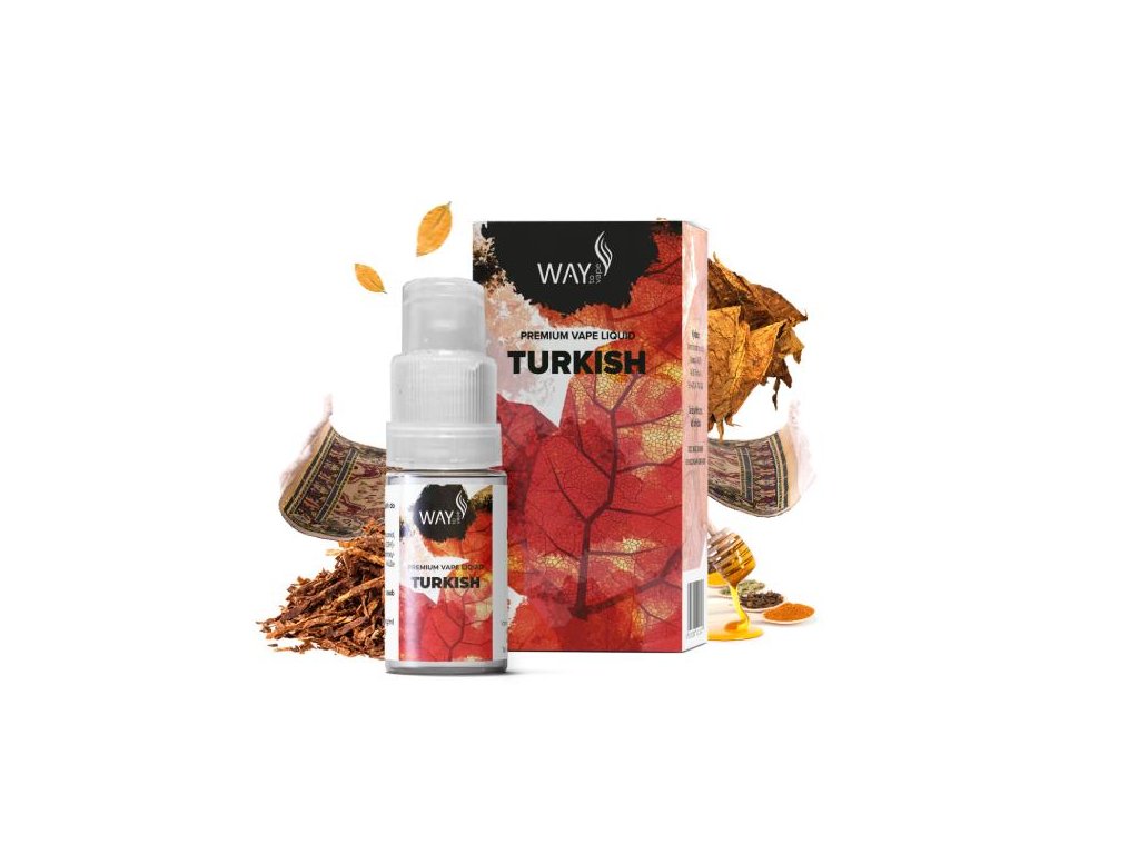 E-liquid Way To Vape Turkish 10ml Obsah nikotinu: 12mg