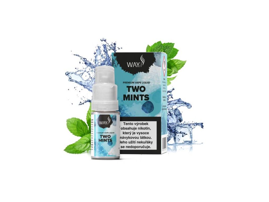 E-liquid Way To Vape Two Mints 10ml Obsah nikotinu: 6mg