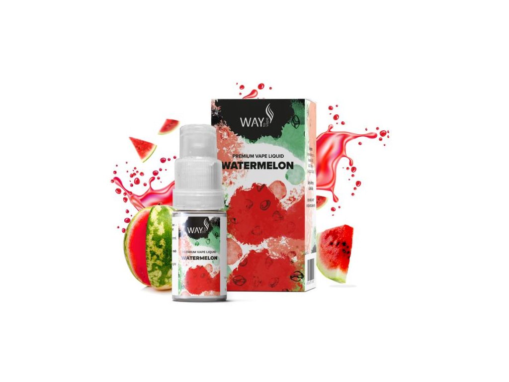 E-liquid Way To Vape Watermelon 10ml Obsah nikotinu: 0mg