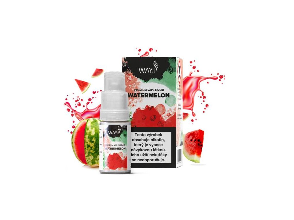E-liquid Way To Vape Watermelon 10ml Obsah nikotinu: 6mg