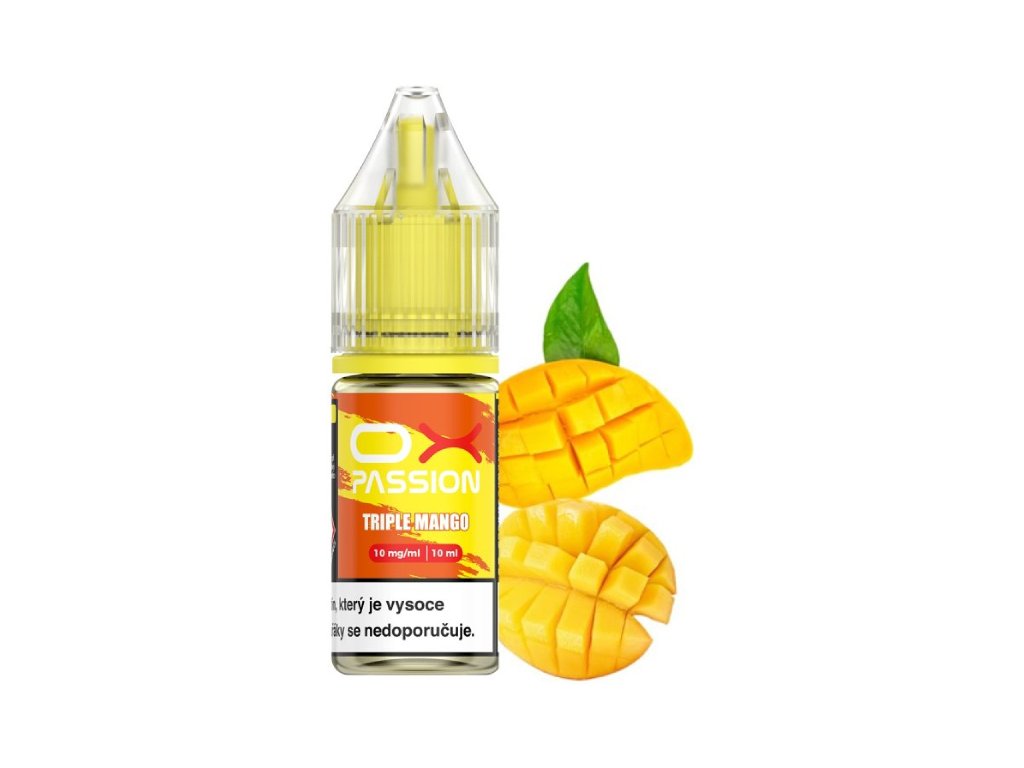 e-liquid OXVA OX Passion Triple Mango 10ml Obsah nikotinu: 20mg