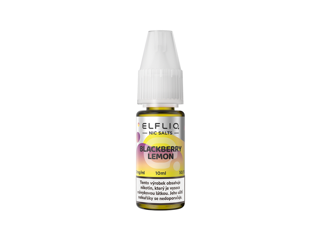 e-liquid ELF BAR ELFLIQ Blackberry Lemon 10ml Obsah nikotinu: 20mg - PR