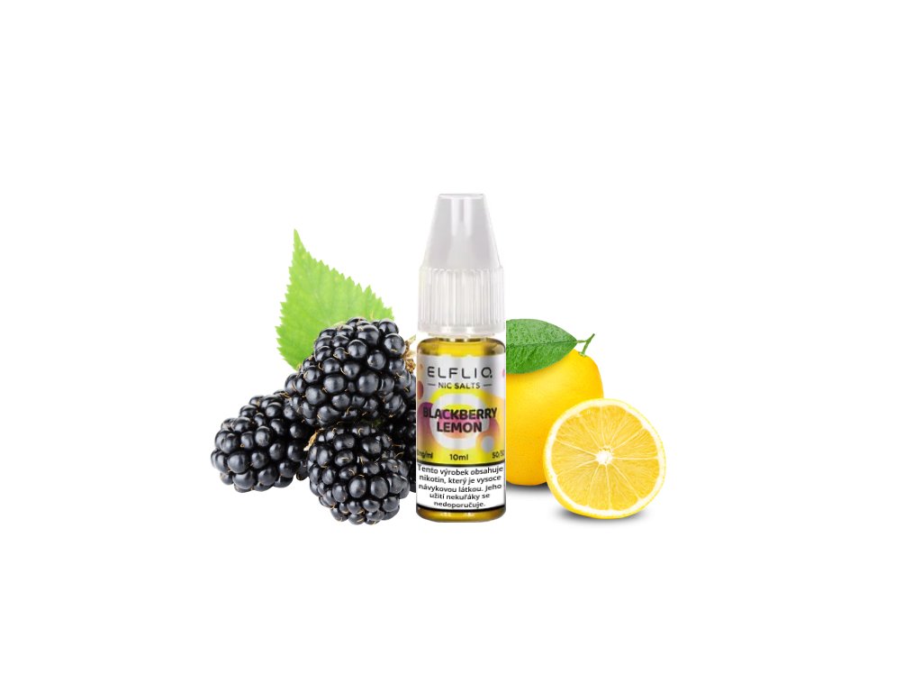 e-liquid ELF BAR ELFLIQ Blackberry Lemon 10ml Obsah nikotinu: 20mg - PR