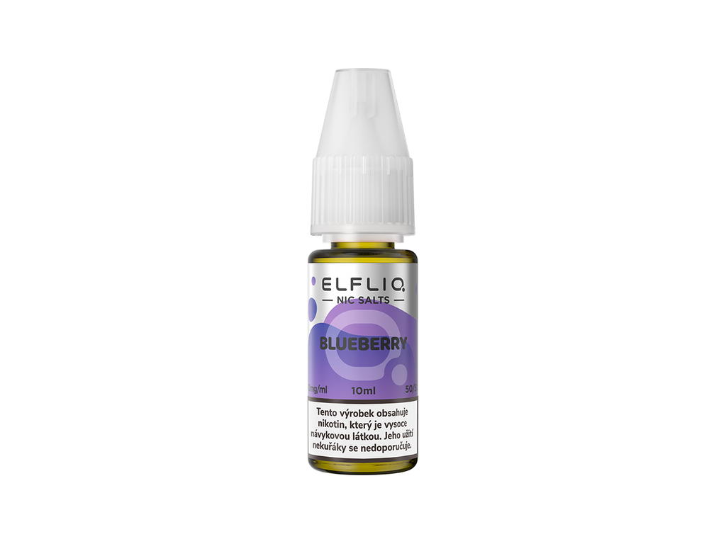 e-liquid ELF BAR ELFLIQ Blueberry 10ml Obsah nikotinu: 20mg - U