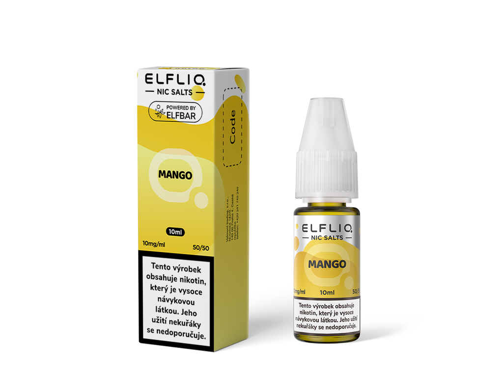 e-liquid ELF BAR ELFLIQ Mango 10ml Obsah nikotinu: 20mg - U