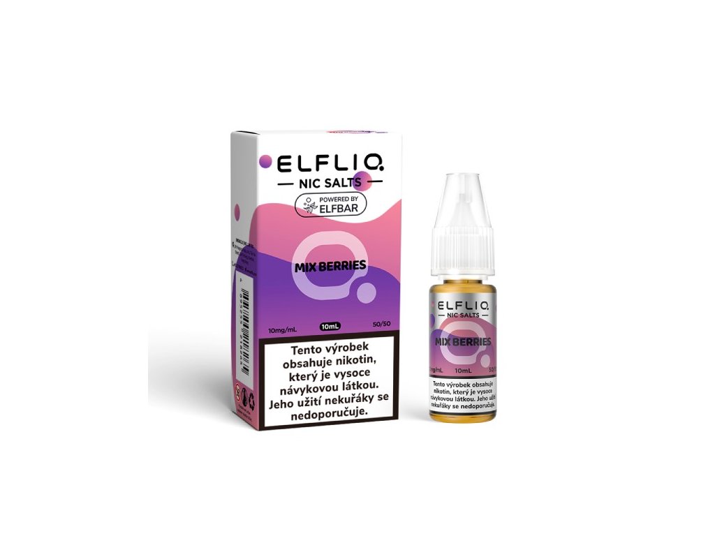 e-liquid ELF BAR ELFLIQ Mixed Berries 10ml Obsah nikotinu: 20mg