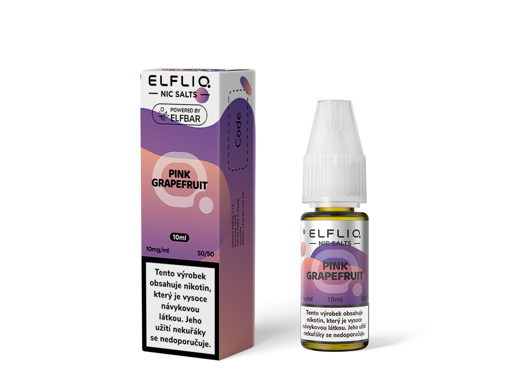 e-liquid ELF BAR ELFLIQ Pink Grapefruit 10ml Obsah nikotinu: 20mg - PR