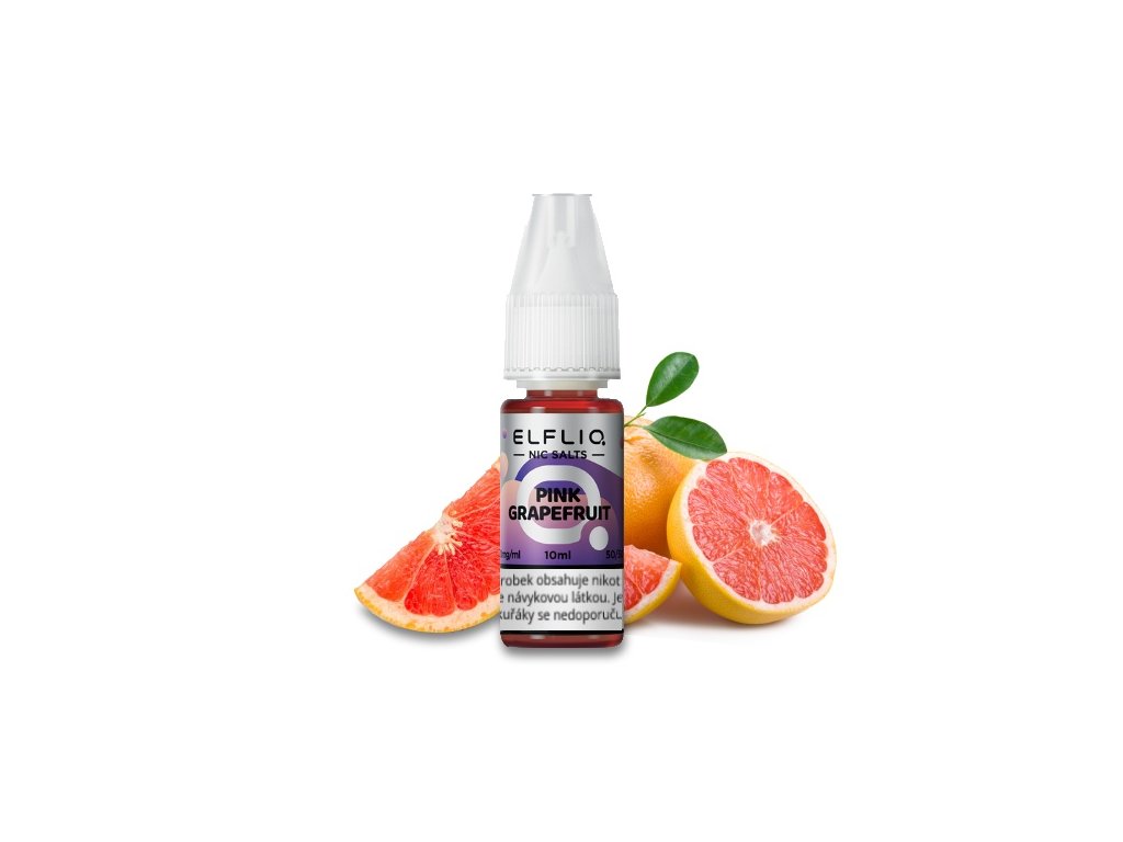 e-liquid ELF BAR ELFLIQ Pink Grapefruit 10ml Obsah nikotinu: 20mg - PR