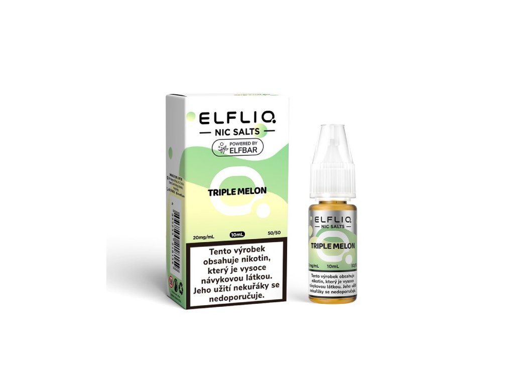 e-liquid ELF BAR ELFLIQ Triple Melon 10ml Obsah nikotinu: 20mg