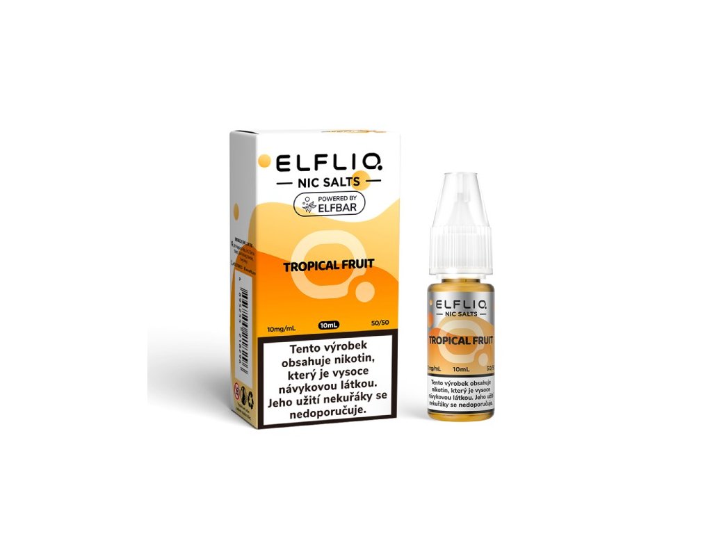 e-liquid ELF BAR ELFLIQ Tropical Fruit 10ml Obsah nikotinu: 10mg