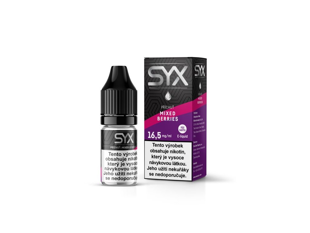e-liquid SYX NS Mixed Berries 10ml