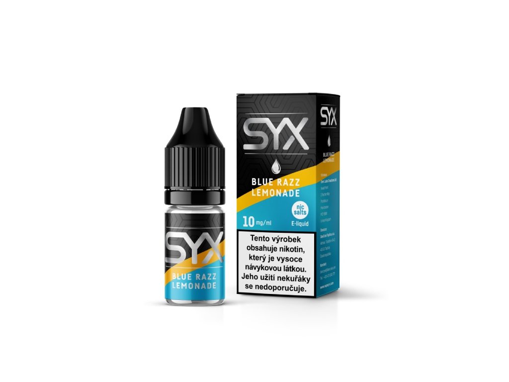 e-liquid SYX NS Raspberry Lemon 10ml Obsah nikotinu: 20mg