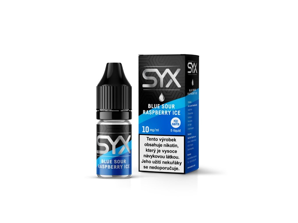 e-liquid SYX NS Sour Raspberry 10ml Obsah nikotinu: 20mg