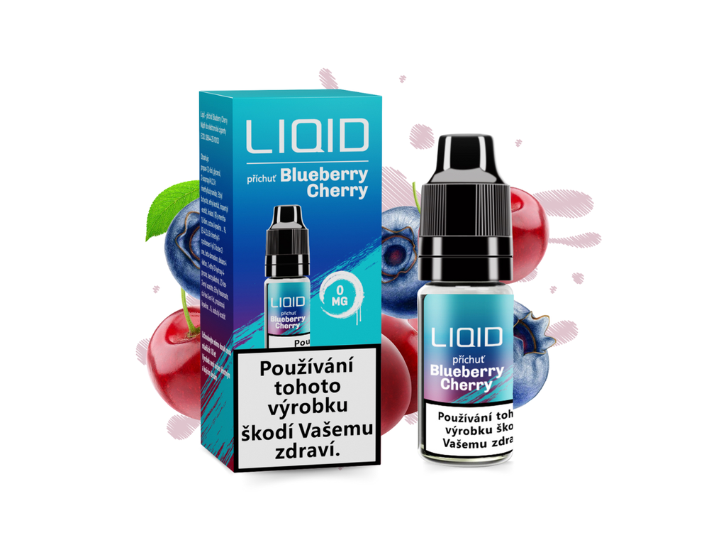 e-liquid LIO Liqid Salt Blueberry Cherry 10ml Obsah nikotinu: 0mg - U