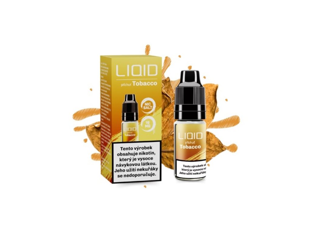 e-liquid LIO Liqid Salt Tobacco 10ml Obsah nikotinu: 16mg - U