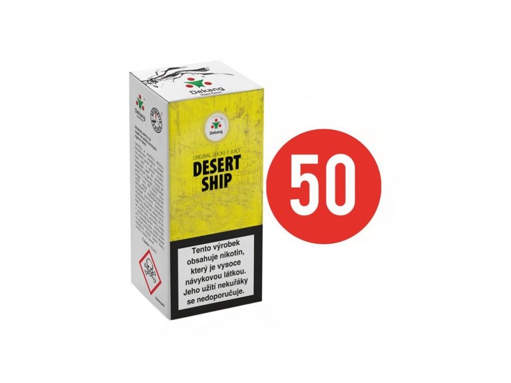 E-liquid Dekang Fifty Desert Ship, 10ml Obsah nikotinu: 0mg