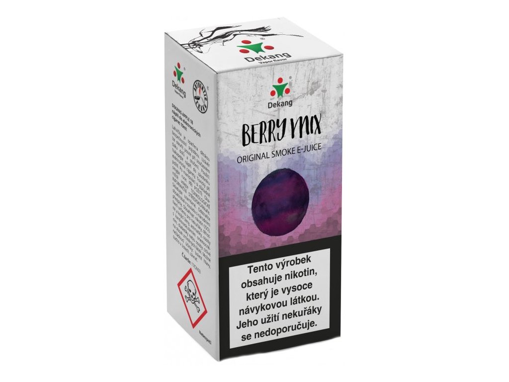 e-liquid Dekang Berry Mix (Lesní Plody) 10ml Obsah nikotinu: 3mg