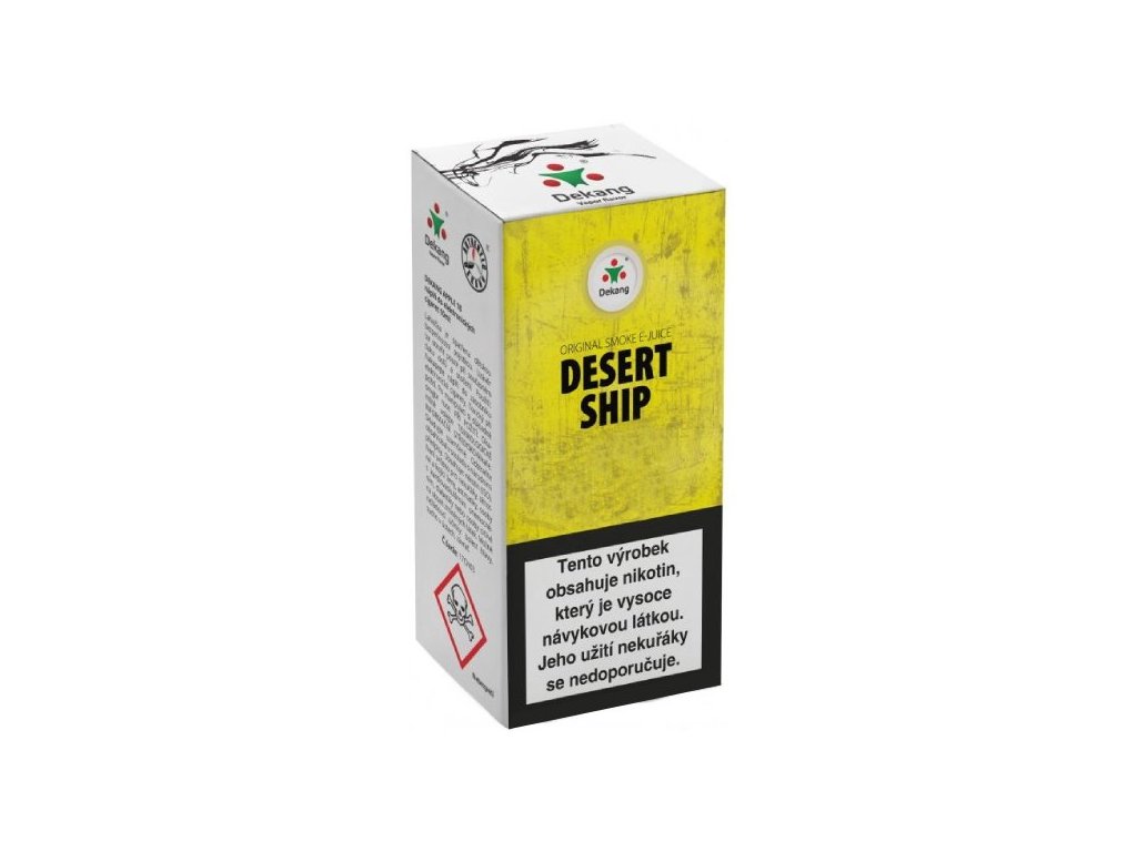 e-liquid Dekang DESERT SHIP 10ml Obsah nikotinu: 18mg