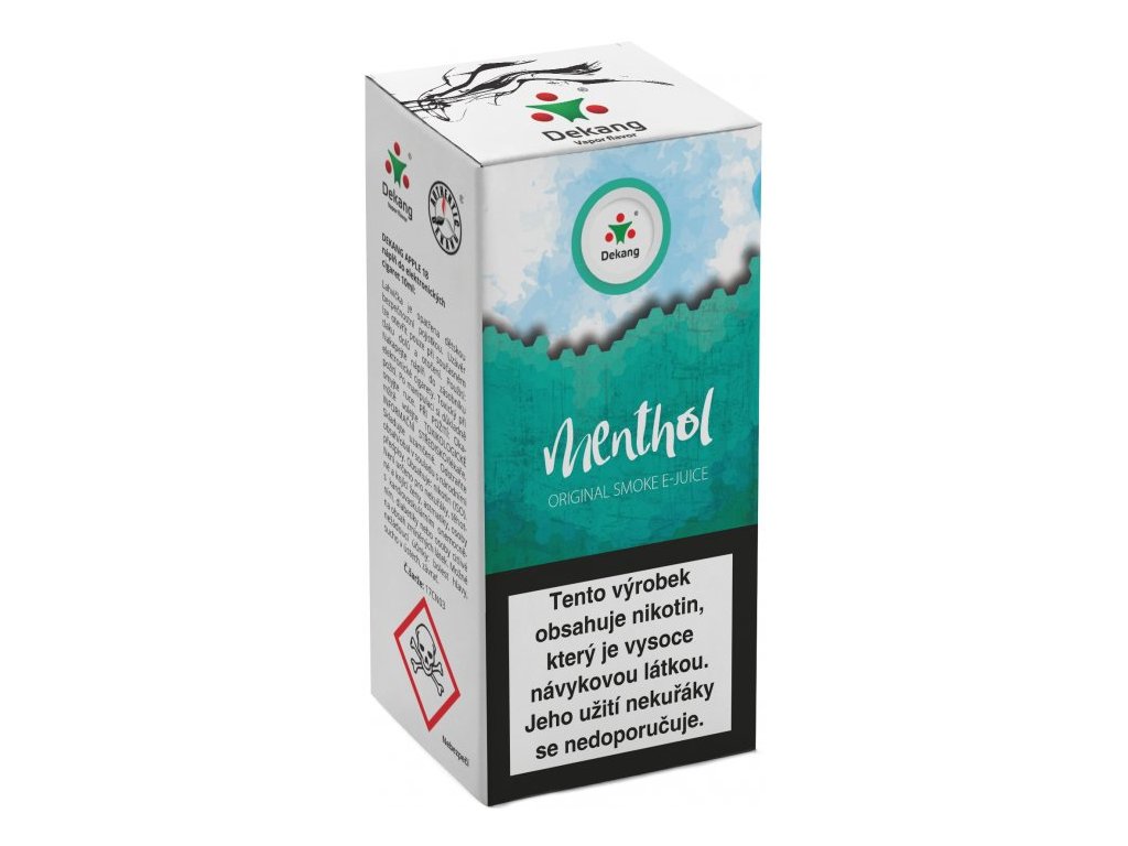 e-liquid Dekang Menthol (Mentol) 10ml Obsah nikotinu: 11mg
