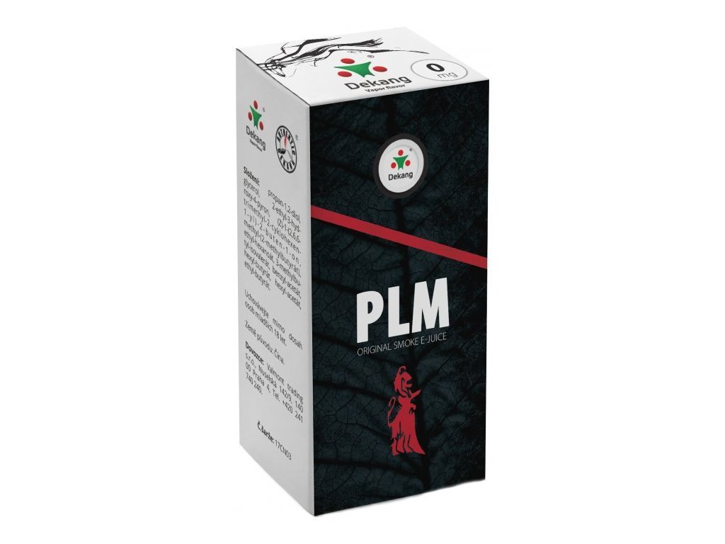 e-liquid Dekang PLM 10ml Obsah nikotinu: 6mg