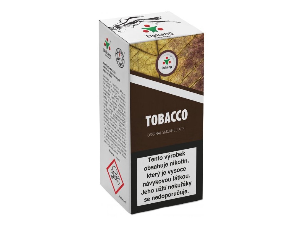 e-liquid Dekang TOBACCO 10ml Obsah nikotinu: 6mg