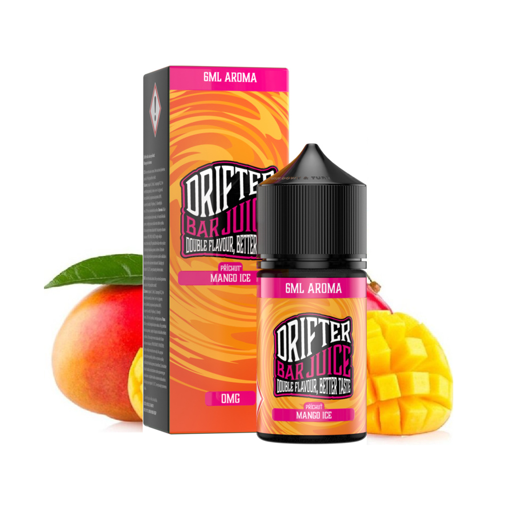 Příchuť Drifter Bar Juice S&V: Mango Ice (Ledové mango) – 6,0ml