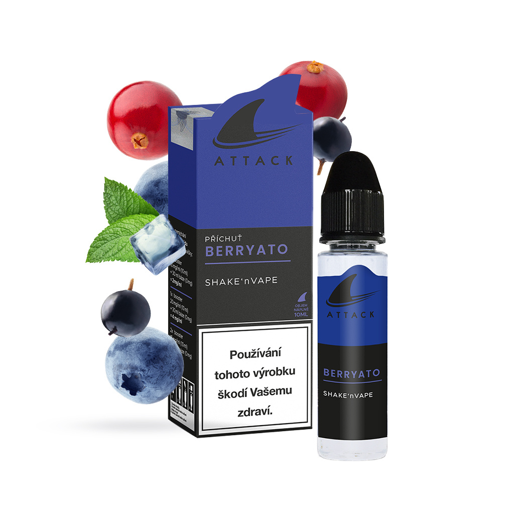 Příchuť Imperia Attack: Berryato (Ledová lesní směs) – 10ml
