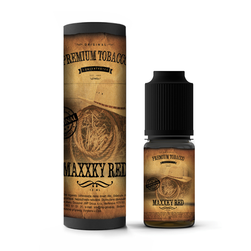 Příchuť Premium Tobacco: MaXXky Red – 10ml