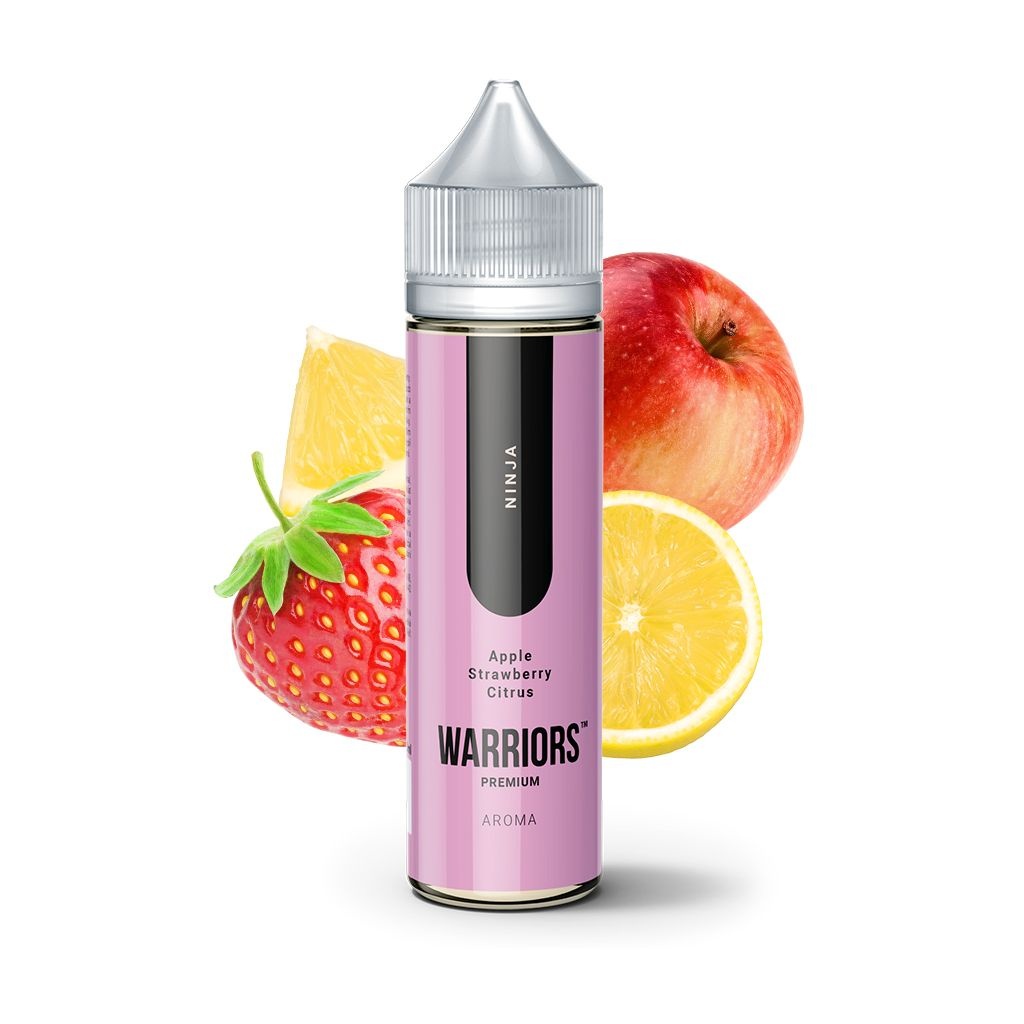 Příchuť ProVape Warriors S&V: Ninja (Jablko, jahoda, citrusy) – 10ml